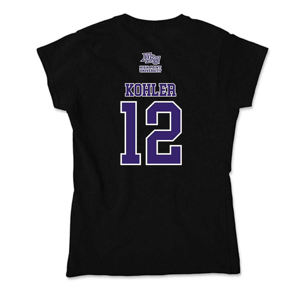 High Point - NCAA Baseball : Jace Kohler - Soft Style Women’s T-Shirt-1