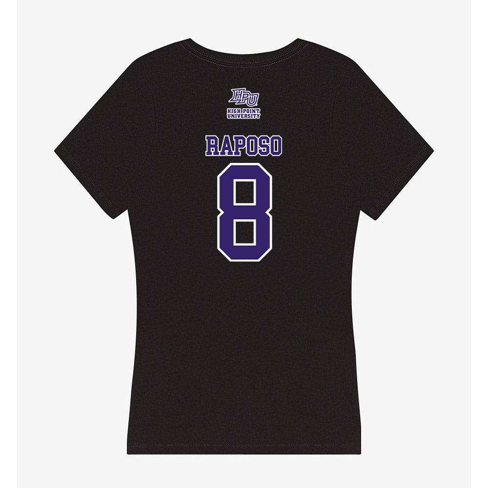 High Point - NCAA Men's Soccer : Bernardo Raposo - Women's V-Neck T-Shirt-1