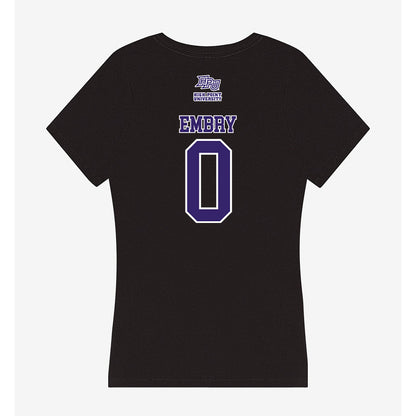 High Point - NCAA Women's Volleyball : Havani Embry - Women's V-Neck T-Shirt-1