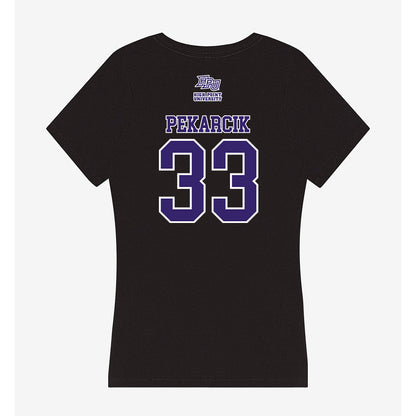 High Point - NCAA Women's Lacrosse : Emerson Pekarcik - Women's V-Neck T-Shirt-1