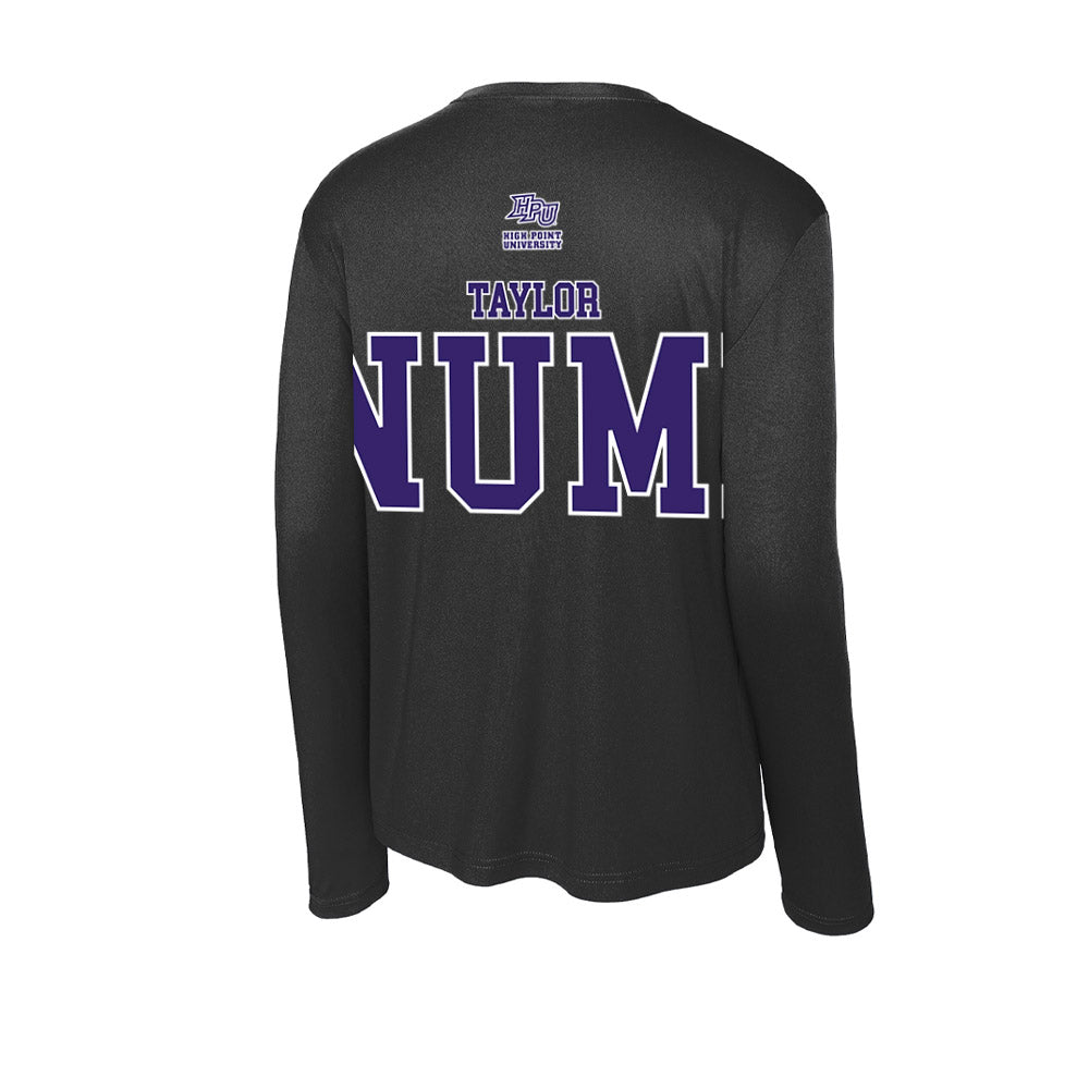 High Point - NCAA Men's Track & Field : Andrew Taylor - Activewear Long Sleeve T-Shirt-1