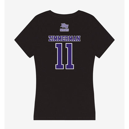 High Point - NCAA Baseball : Noah Zimmerman - Women's V-Neck T-Shirt-1