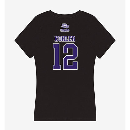 High Point - NCAA Baseball : Jace Kohler - Women's V-Neck T-Shirt-1