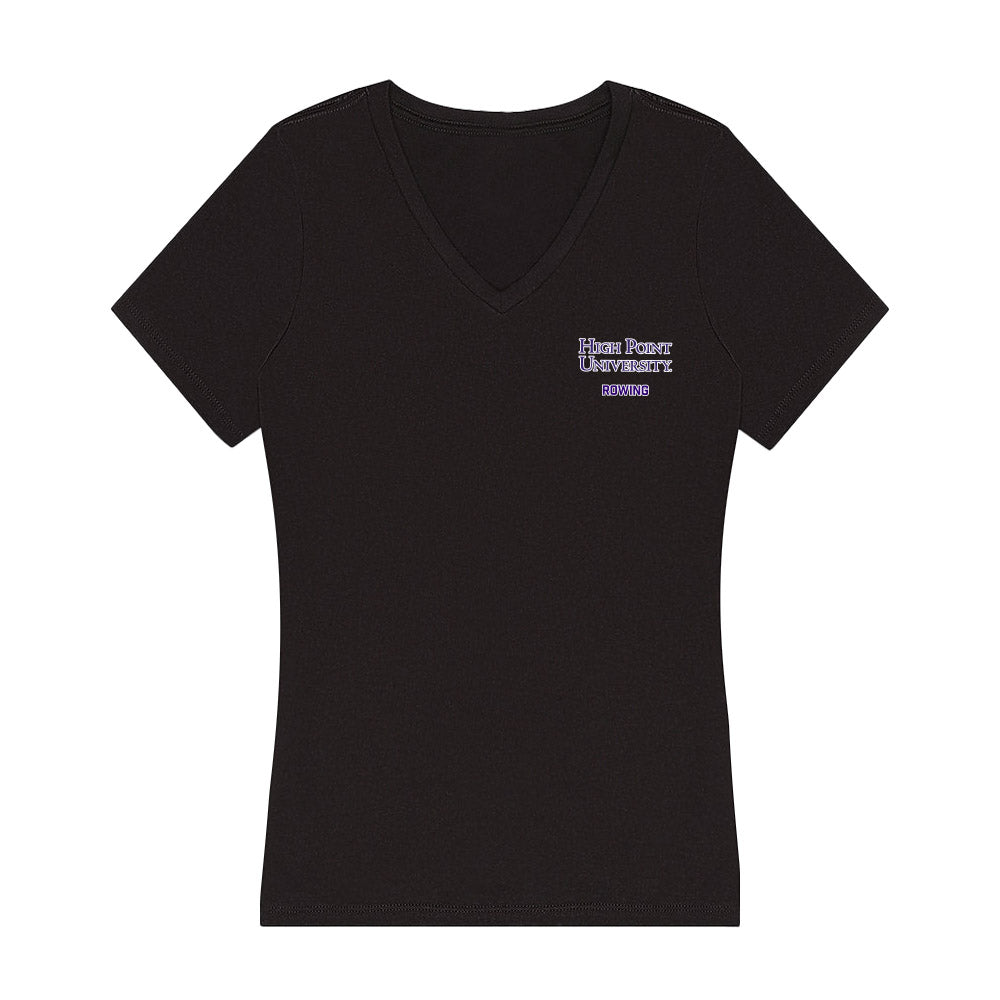 High Point - NCAA Women's Rowing : Rylee Templar - Women's V-Neck T-Shirt-0