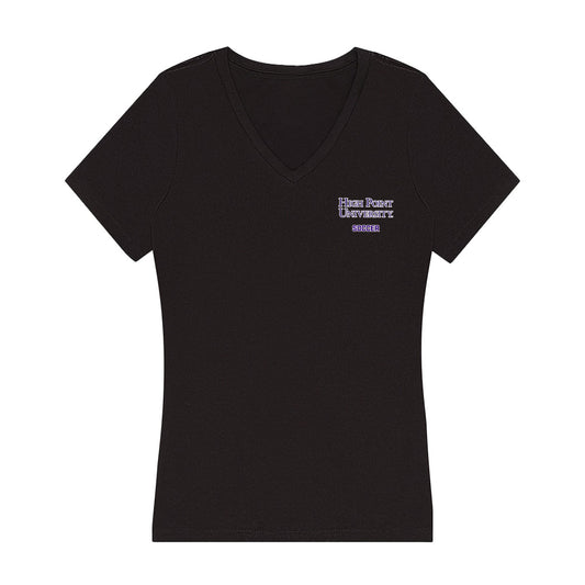 High Point - NCAA Men's Soccer : Kaya Ignacio - Women's V-Neck T-Shirt-0