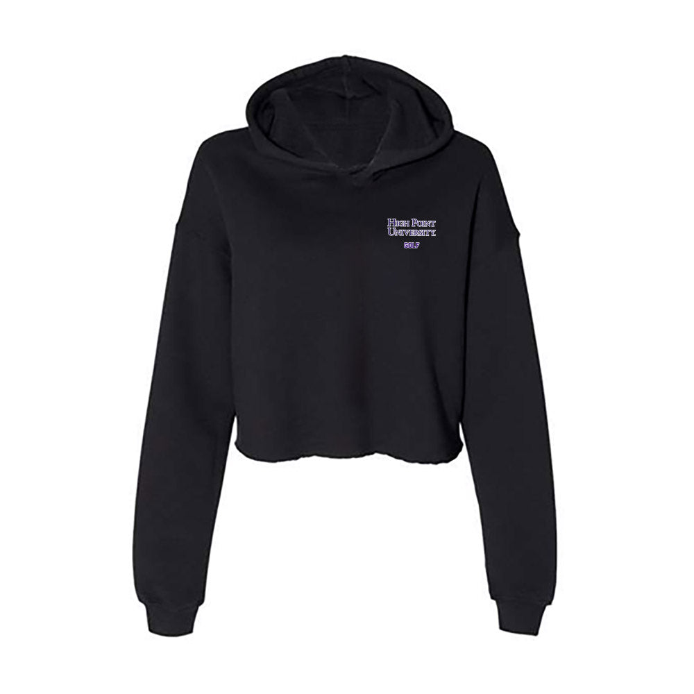 High Point - NCAA Women's Golf : Eva Lye - Women's Crop Fleece Hoodie-0