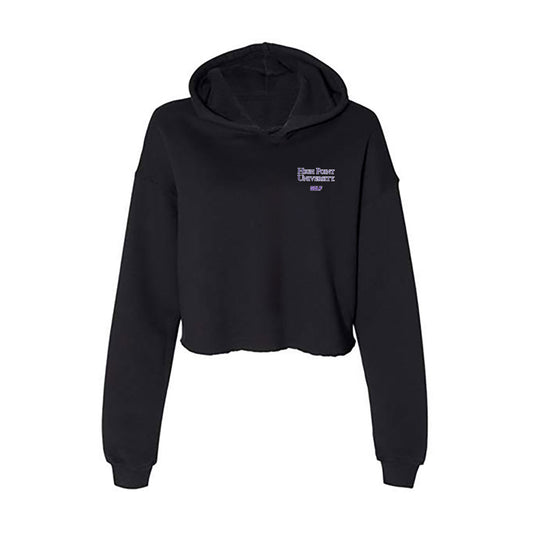 High Point - NCAA Women's Golf : Eva Lye - Women's Crop Fleece Hoodie-0