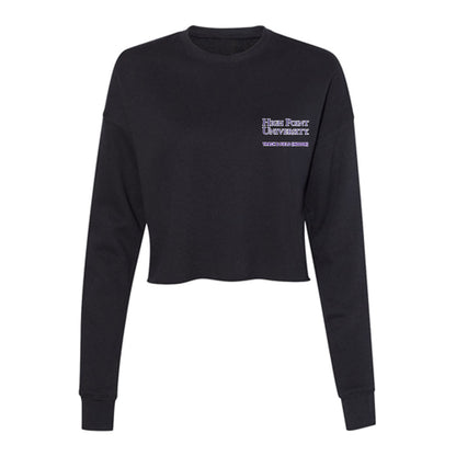 High Point - NCAA Women's Track & Field : Makayla Ferrell - Women's Cropped Crew Fleece-0