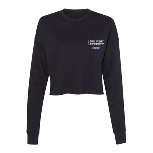 High Point - NCAA Women's Rowing : Kate Concepcion - Women's Cropped Crew Fleece-0