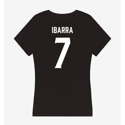 Furman - NCAA Women's Soccer : Alexa Ibarra - Women's V-Neck T-Shirt-1