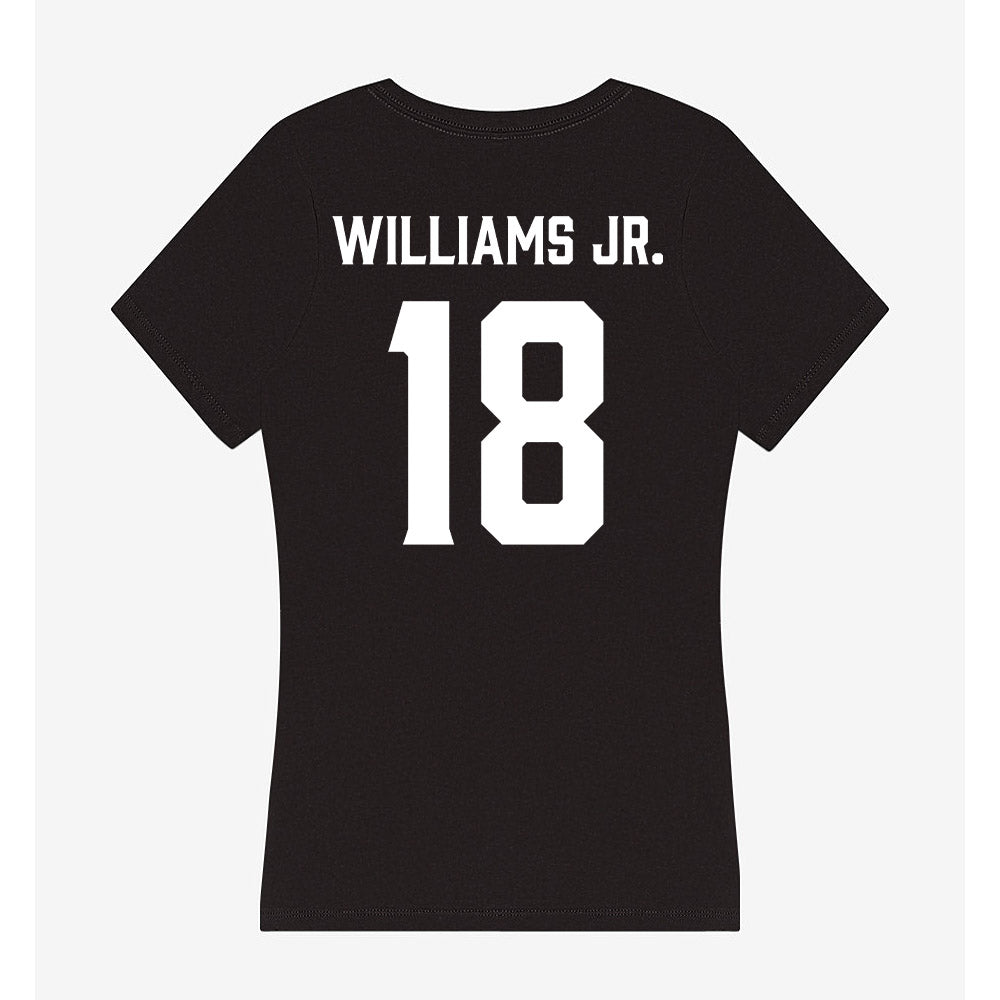 Furman - NCAA Football : Jerrod Williams Jr. - Women's V-Neck T-Shirt-1