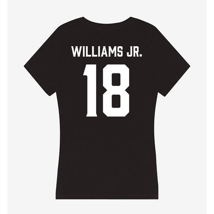Furman - NCAA Football : Jerrod Williams Jr. - Women's V-Neck T-Shirt-1