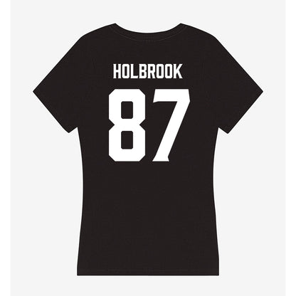 Furman - NCAA Football : John Holbrook - Women's V-Neck T-Shirt-1