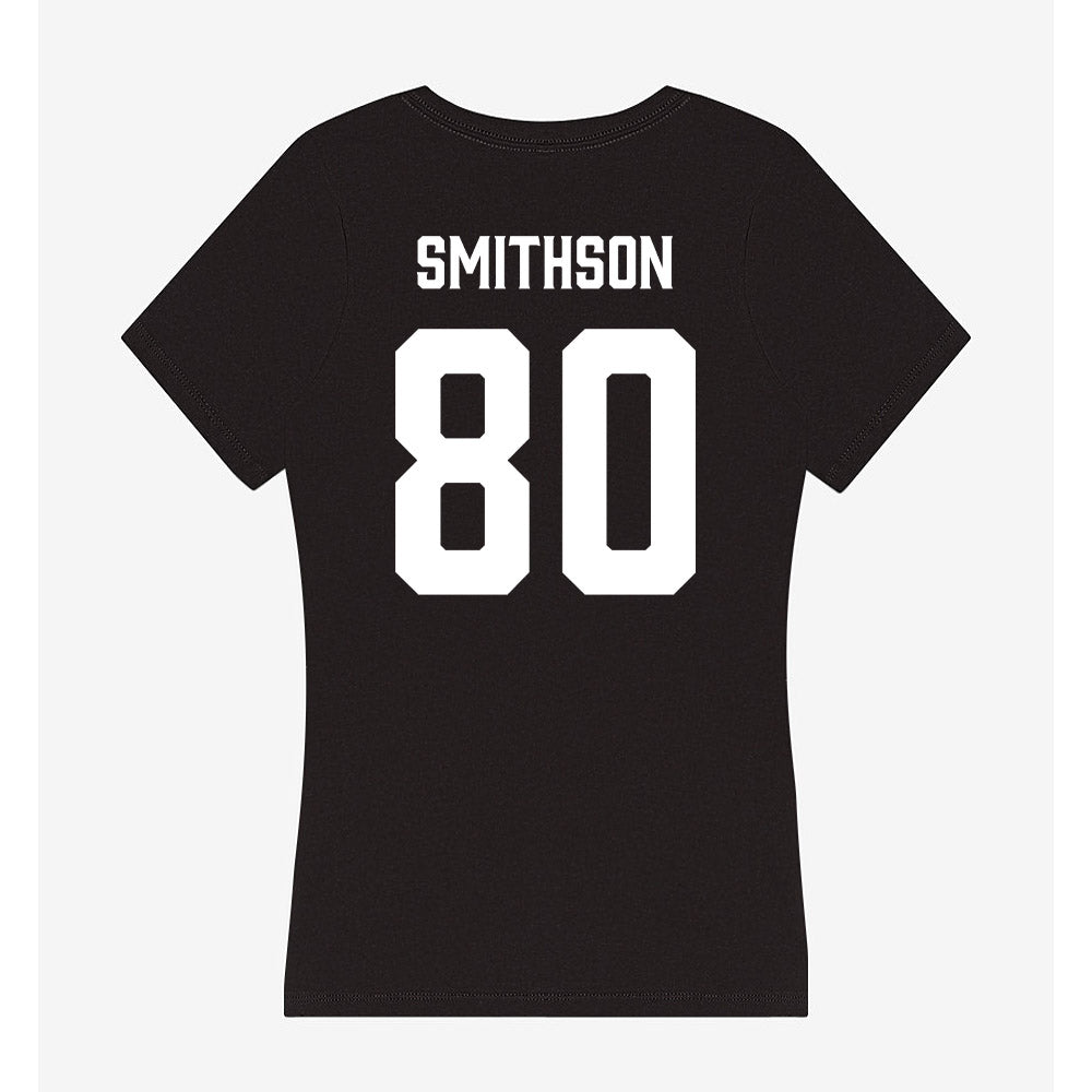 Furman - NCAA Football : Gram Smithson - Women's V-Neck T-Shirt-1