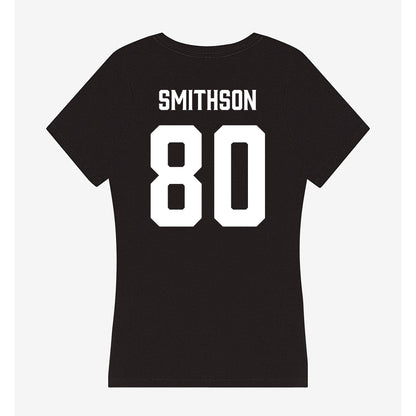 Furman - NCAA Football : Gram Smithson - Women's V-Neck T-Shirt-1