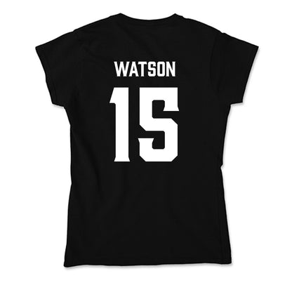 Furman - NCAA Women's Volleyball : Amber Watson - Soft Style Women’s T-Shirt-1
