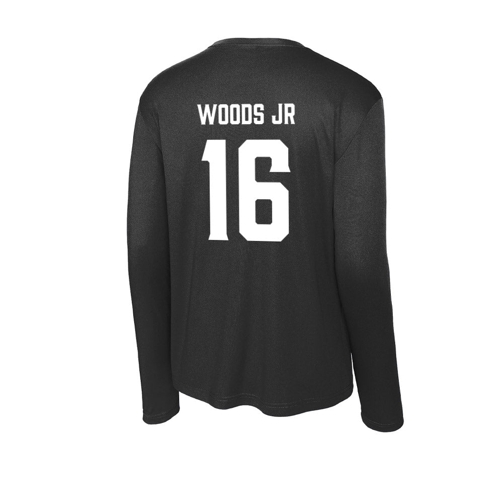 Furman - NCAA Football : Michael Woods Jr - Activewear Long Sleeve T-Shirt-1