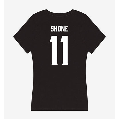 Furman - NCAA Women's Lacrosse : Sophie Shone - Women's V-Neck T-Shirt-1