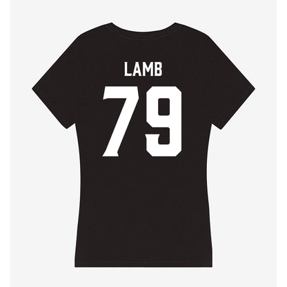 Furman - NCAA Football : Ryan Lamb - Women's V-Neck T-Shirt-1