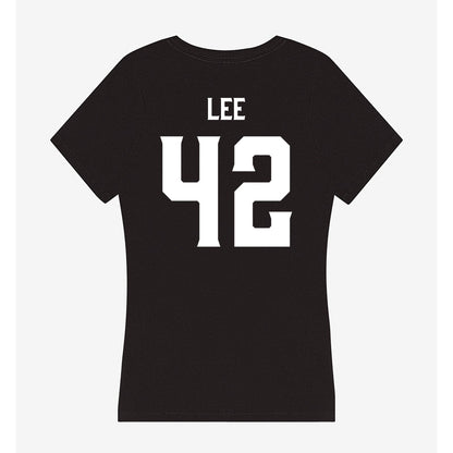Furman - NCAA Football : Zach Lee - Women's V-Neck T-Shirt-1