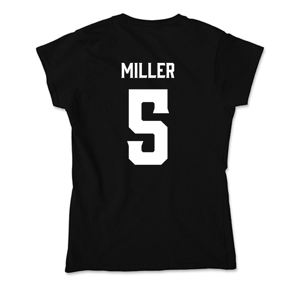 Furman - NCAA Football : Jordan Miller - Soft Style Women’s T-Shirt-1