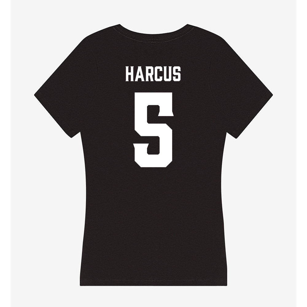 Furman - NCAA Women's Lacrosse : Sophia Harcus - Women's V-Neck T-Shirt-1
