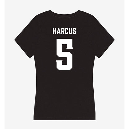 Furman - NCAA Women's Lacrosse : Sophia Harcus - Women's V-Neck T-Shirt-1