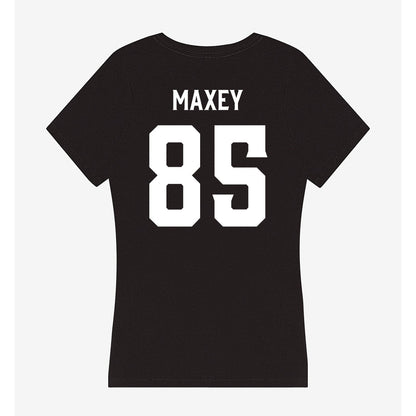 Furman - NCAA Football : Kade Maxey - Women's V-Neck T-Shirt-1