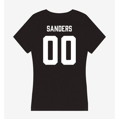 Furman - NCAA Football : Cooper Sanders - Women's V-Neck T-Shirt-1