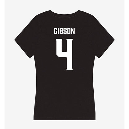 Furman - NCAA Women's Lacrosse : Grace Gibson - Women's V-Neck T-Shirt-1