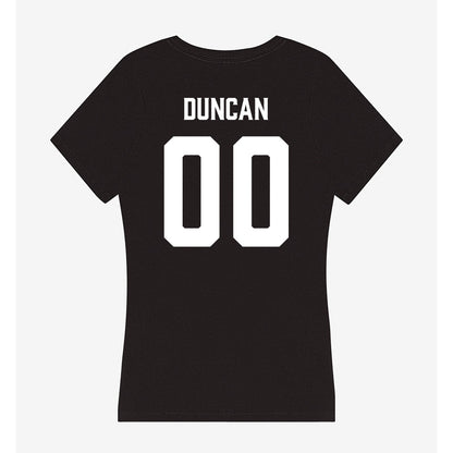 Furman - NCAA Football : Jay Duncan - Women's V-Neck T-Shirt-1
