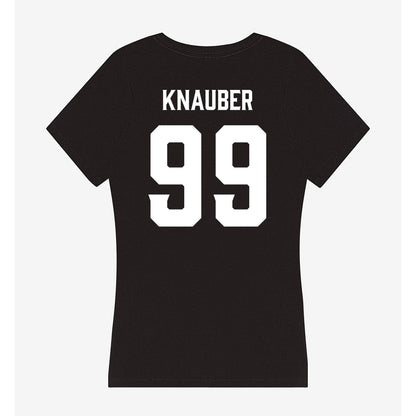 Furman - NCAA Football : Bruce Knauber - Women's V-Neck T-Shirt-1