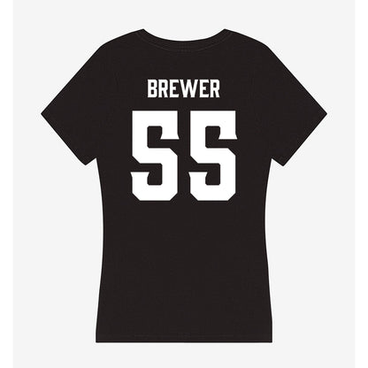Furman - NCAA Women's Lacrosse : Madigan Brewer - Women's V-Neck T-Shirt-1