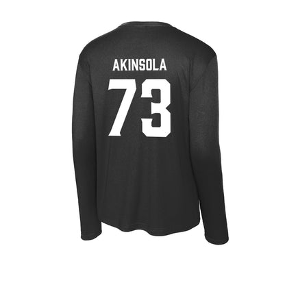 Furman - NCAA Football : Noah Akinsola - Activewear Long Sleeve T-Shirt-1