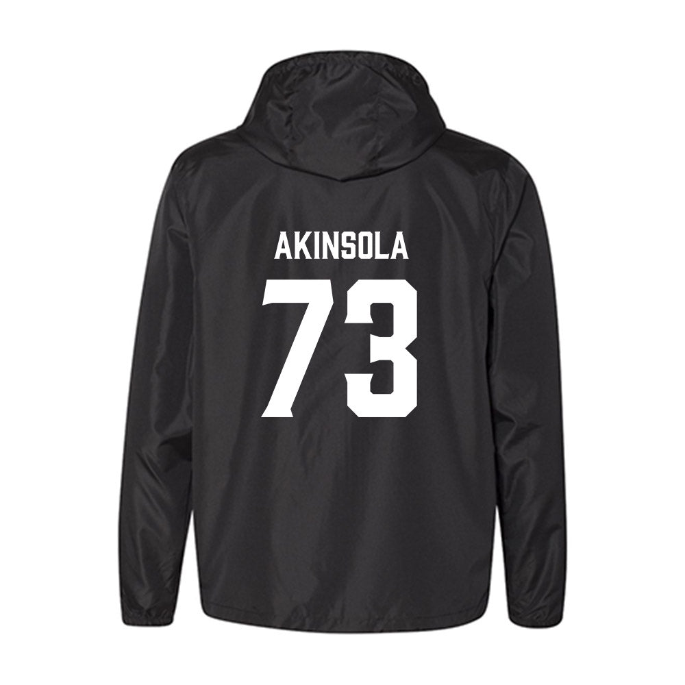 Furman - NCAA Football : Noah Akinsola - Windbreaker-1