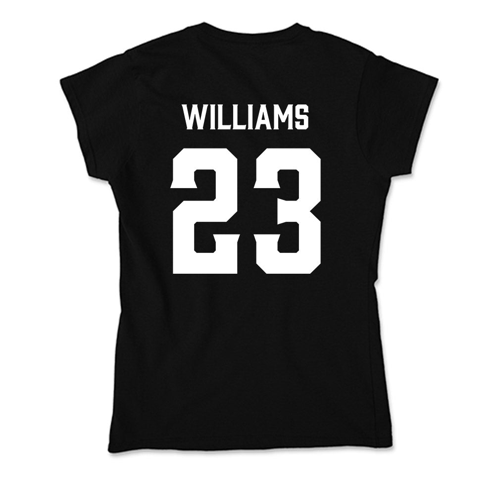 Furman - NCAA Football : Trae Williams - Soft Style Women’s T-Shirt-1