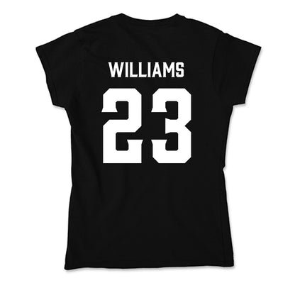 Furman - NCAA Football : Trae Williams - Soft Style Women’s T-Shirt-1