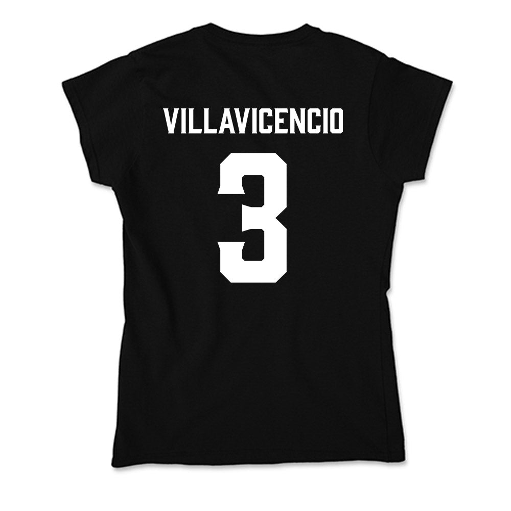 Furman - NCAA Men's Soccer : David Villavicencio - Soft Style Women’s T-Shirt-1