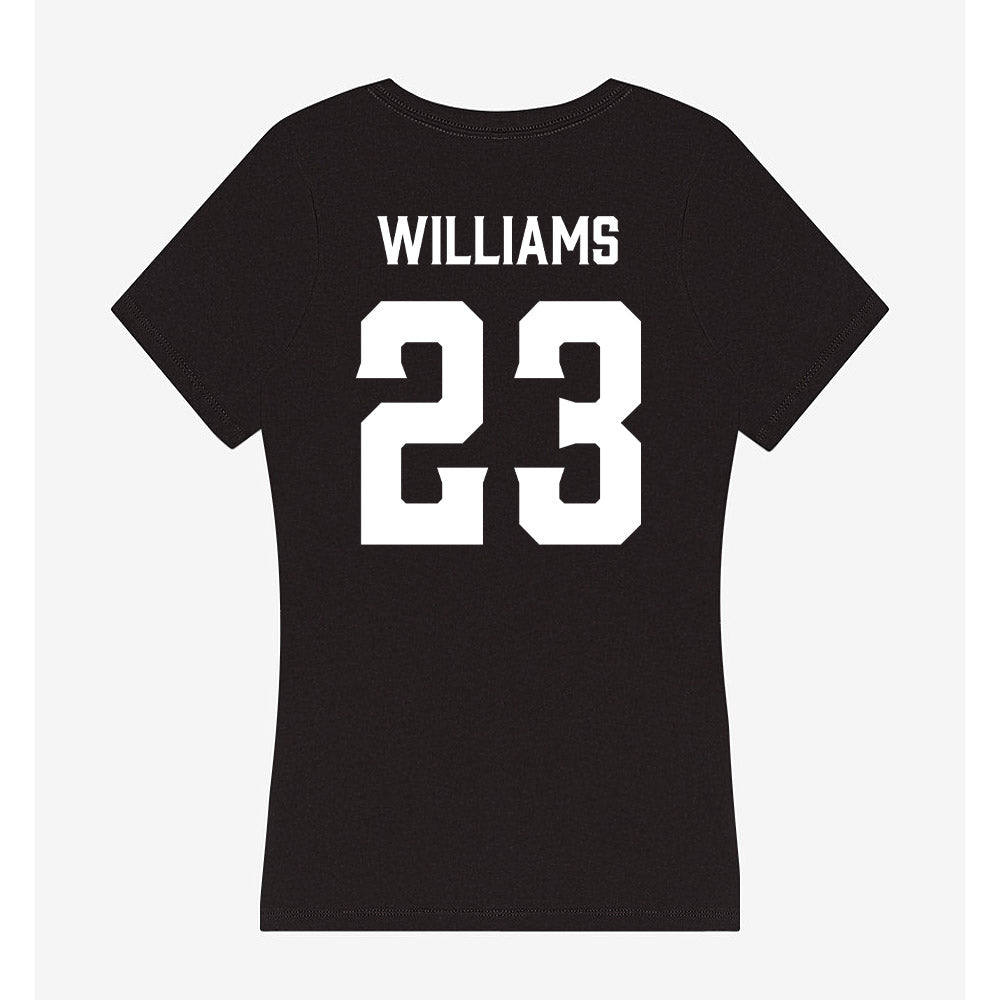 Furman - NCAA Football : Trae Williams - Women's V-Neck T-Shirt-1