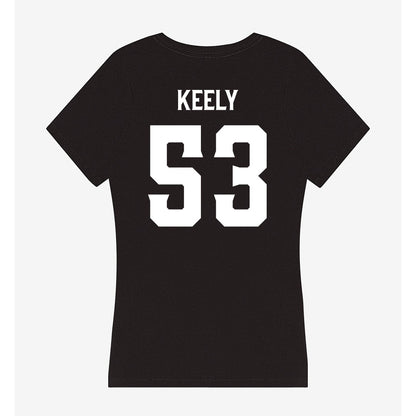 Furman - NCAA Football : Mason Keely - Women's V-Neck T-Shirt-1