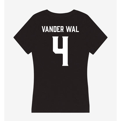 Furman - NCAA Men's Basketball : Ben Vander Wal - Women's V-Neck T-Shirt-1