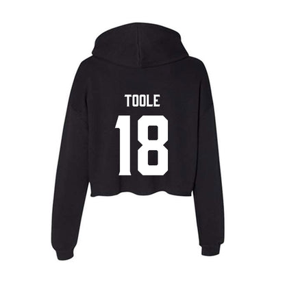 Furman - NCAA Women's Lacrosse : Lily Toole - Women's Crop Fleece Hoodie-1