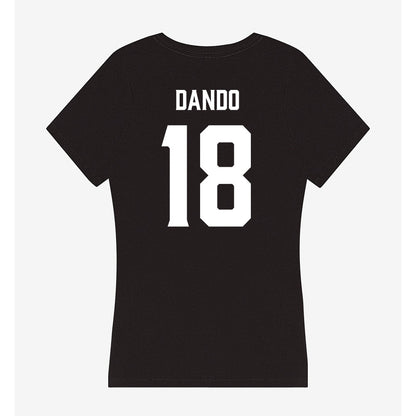 Furman - NCAA Women's Soccer : Callah Dando - Women's V-Neck T-Shirt-1