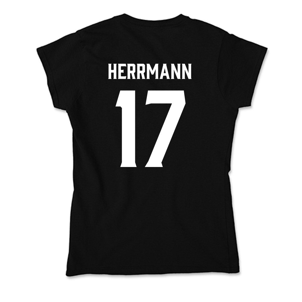 Furman - NCAA Women's Soccer : Ellie Herrmann - Soft Style Women’s T-Shirt-1