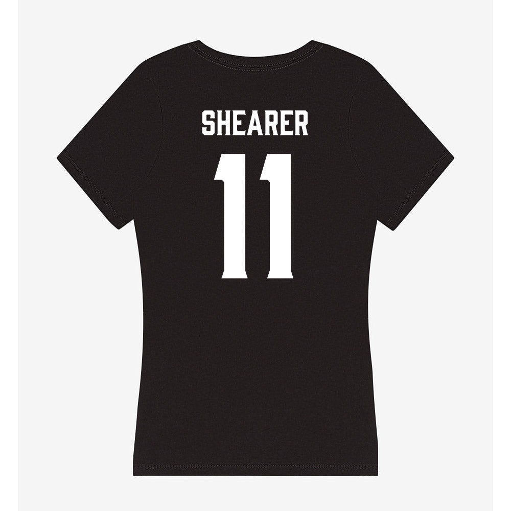 Furman - NCAA Women's Lacrosse : Abby Shearer - Women's V-Neck T-Shirt-1
