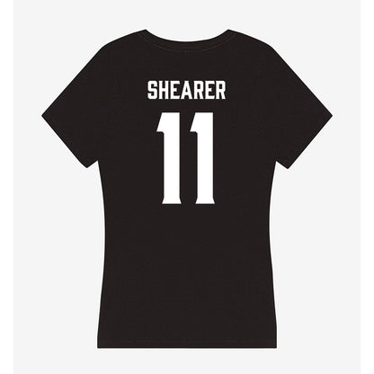 Furman - NCAA Women's Lacrosse : Abby Shearer - Women's V-Neck T-Shirt-1