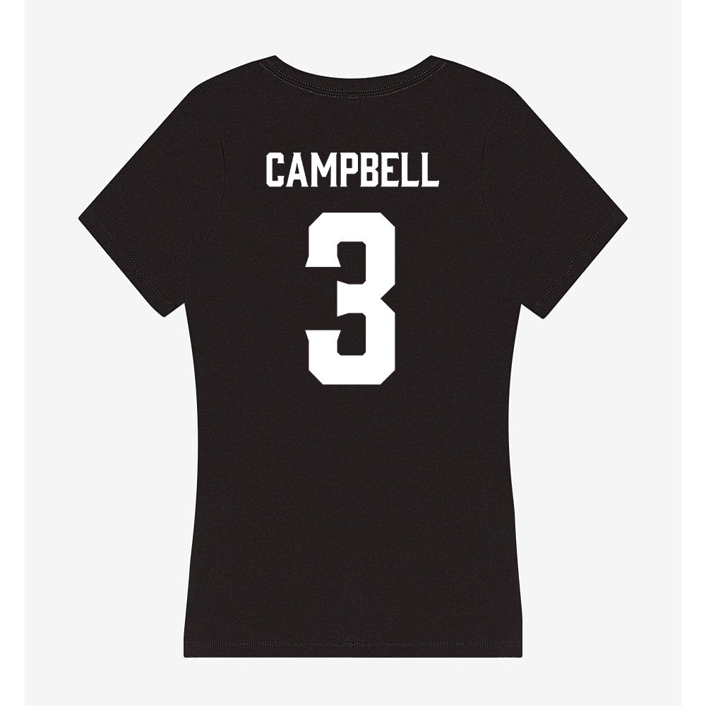 Furman - NCAA Men's Soccer : Trip Campbell - Women's V-Neck T-Shirt-1