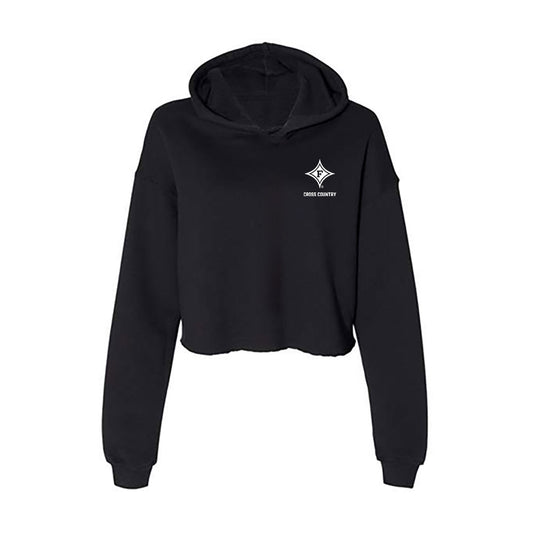 Furman - NCAA Men's Cross Country : Evan Spreitzer - Women's Crop Fleece Hooded Sweatshirt-0