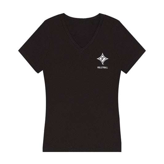 Furman - NCAA Women's Volleyball : Amber Watson - Women's V-Neck T-Shirt-0