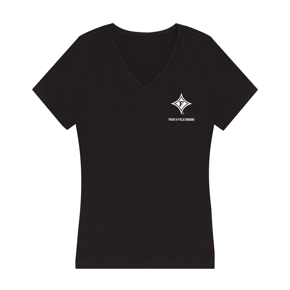 Furman - NCAA Men's Track & Field : Owen Delaney - Women's V-Neck T-Shirt-0